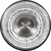 Top-down view of the inside of a disposable aluminum bowl with a reflective lining. Náhled obrázku produktu