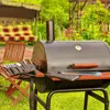 Grillzange aus Edelstahl mit Holzgriff Produktbild-Vorschau 2