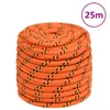 vidaXL Corde de bateau orange 18 mm 25 m polypropylène Voir les images du produit 6