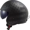 LS2 OF599 Spitfire II Black Flag casque jet, noir Voir les images du produit 2