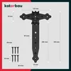 KOTARBAU® Křížový závěs 200 mm Závěs pro okenice Deska Náhled obrázku produktu 5