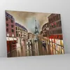 Bilder auf glas - Paris Turm Straße - 70x50cm - Glasbilder Produktbild-Vorschau 4