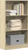 vidaXL Libreria rovere Sonoma 60x24x109 cm Materiale a base Anteprima dell’immagine prodotto 2