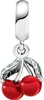 PandoraCharm Anhänger 791583C01 Asymmetrical Cherry Fruit Produktbild-Vorschau 7