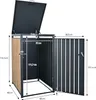 ML-Design 1 box na 1 popelnici 240L 68x80x116,3 cm Náhled obrázku produktu 7