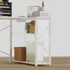 120x70cm L-förmiger Schreibtisch mit Steckdosen, Gaming Produktbild-Vorschau 3