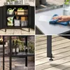 Outdoorset 'Bolognano' Standregal und Schrank Stahl Produktbild-Vorschau 9