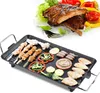 Elektrická grilovací deska BBQ Grill Non-stick Stolní gril Náhled obrázku produktu 3