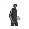 Bluza męska adidas Tiro 23 League Sweat Hoodie czarno-biała Podgląd zdjęcia produktu 4