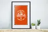 MuchoWow® MuchoWow® Gerahmtes Poster Jahrgang - Berg - Produktbild-Vorschau 4