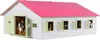 KidsGlobe Pferdestall Bauernhof, mit 7 Pferdeboxen, Holz, Anteprima dell’immagine prodotto 2