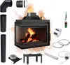 Gusseisen Kamineinsatz KRATKI SIMPLE L BS 8 kW Ø150 Produktbild-Vorschau 1