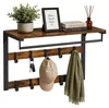 Relaxdays 4052025821005, Wandmontage, IJzer, 10 haken, Wit, Productafbeelding-voorbeeld 1