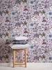 Profhome 381203-GU Blumen Tapete Kindertapete matt rosa Produktbild-Vorschau 5