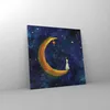 Bilder auf glas - Einteilig - Mädchen auf der Mond - Produktbild-Vorschau 4