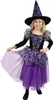 RAPPA Costume da strega per bambini viola (S) Anteprima dell’immagine prodotto 1