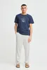 Solid SDALANN Herren Leinenhose Lange Stoffhose straight Produktbild-Vorschau 3