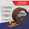 HOLZBRINK Weichsockelleiste selbstklebend PVC 32x23mm, 10 m Produktbild-Vorschau 3