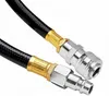 Close-up of two pneumatic hoses with quick-connect fittings. Náhled obrázku produktu