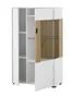 Wohnwand "Merced" Set in weiß und Eiche 280 cm, mit XXL Produktbild-Vorschau 7