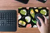 MuchoWow® Mauspad Mousepad Kawaii - Sushi - Schablonen Produktbild-Vorschau 4