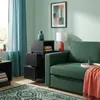 Relaxdays nachtkastje, 2 lades, 1 open vak, hoogte x Productafbeelding-voorbeeld 5