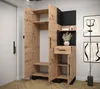 Garderobe ARTIN Set 6 mit gepolsterten Paneelen Industrial Produktbild-Vorschau 3
