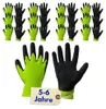 12 x Arbeitshandschuhe Kinder Latex Gartenhandschuhe Kinder Produktbild-Vorschau 1