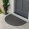 Fußmatte halbrund Tivoli 60x90 cm Grau – für Innen & Außen, Produktbild-Vorschau 2