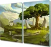 Coloray Kochplattenabdeckung Herdabdeckplatte 2x30x52 cm Produktbild-Vorschau 1