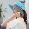 Sonnenhut für Damen, Sommer, aushöhlen, Netzstoff, Produktbild-Vorschau 5