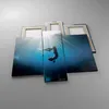 Bild auf Leinwand - Leinwandbild - 3 Teile - Flossen Boden Produktbild-Vorschau 2
