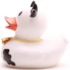 Badeente Kuh schwarz weiß Vinyl 8 cm Produktbild-Vorschau 4