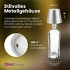 AddLiving LED Flaschenleuchte Silber Produktbild-Vorschau 6