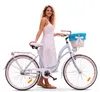 Dallas Bike Damenfahrrad 28 Zoll - Mit Weidenkorb - 1-Gang Produktbild-Vorschau 1