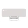 A product shot of a beige bed guard on a white background. Voir les images du produit