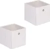 Stoffbox ELA 27x27cm Faltbox im 2er Pack - schöne Produktbild-Vorschau 1
