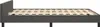vidaXL Bettgestell ohne Matratze Dunkelgrau 140x200 cm Samt Produktbild-Vorschau 4