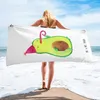 Mr. & Mrs. Panda Strandtuch Avocado Feier - Weiß - Produktbild-Vorschau 4