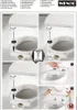 WENKO Premium toiletzitting, wit, toiletdeksel met zachte Productafbeelding-voorbeeld 14