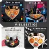 Herz Couchbar in Eiche handgefertigt mit 4 Glasschalen - Produktbild-Vorschau 8