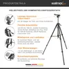 Walimex pro WT-3570 Basic Tripod 168cm Black Náhľad obrázku produktu 12