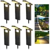 6 Stück LED Solarlampen für Außen Solarleuchten Produktbild-Vorschau 1