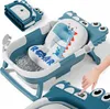 Faltbar Baby Badewanne Mit Rutschfestem Badekissen - Produktbild-Vorschau 1