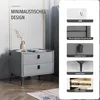 OYAJIA Schlafzimmer Nachttisch Nachttisch mit Produktbild-Vorschau 5