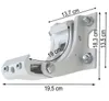 zestaw 2 uchwytów ściennych do markizy T122, T123, adapter Podgląd zdjęcia produktu 3