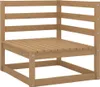 The Living Store 2-tlg. Garten-Lounge-Set Kissen Honigbraun Produktbild-Vorschau 3