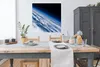 MuchoWow® Poster Erde - Weltraum - Wolken 100x100 cm - Produktbild-Vorschau 3