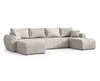 AX LIVING Malatya U Canapé avec fonction sommeil Salon Voir les images du produit 2