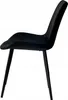 Ekspand | Sedia in velluto LR800 - Nero - Imbottita, Design Anteprima dell’immagine prodotto 6